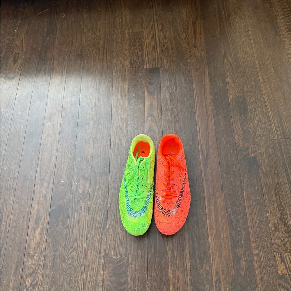 Vibrant Neon Athletic Shoes for Men